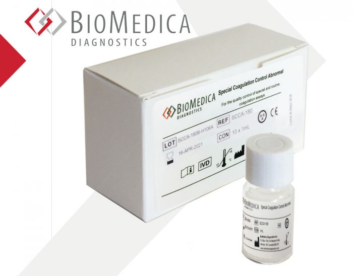 Special Coagulation Control from Biomedica Diagnostics