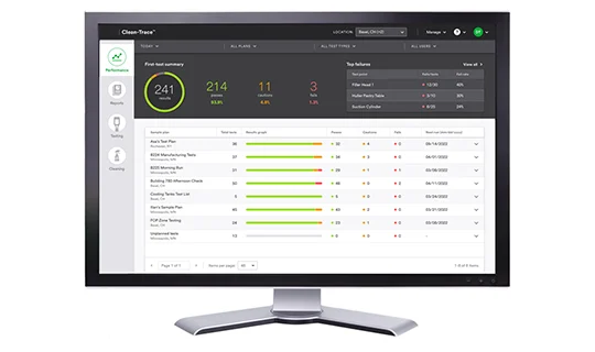 Clean-Trace Hygiene Management Software