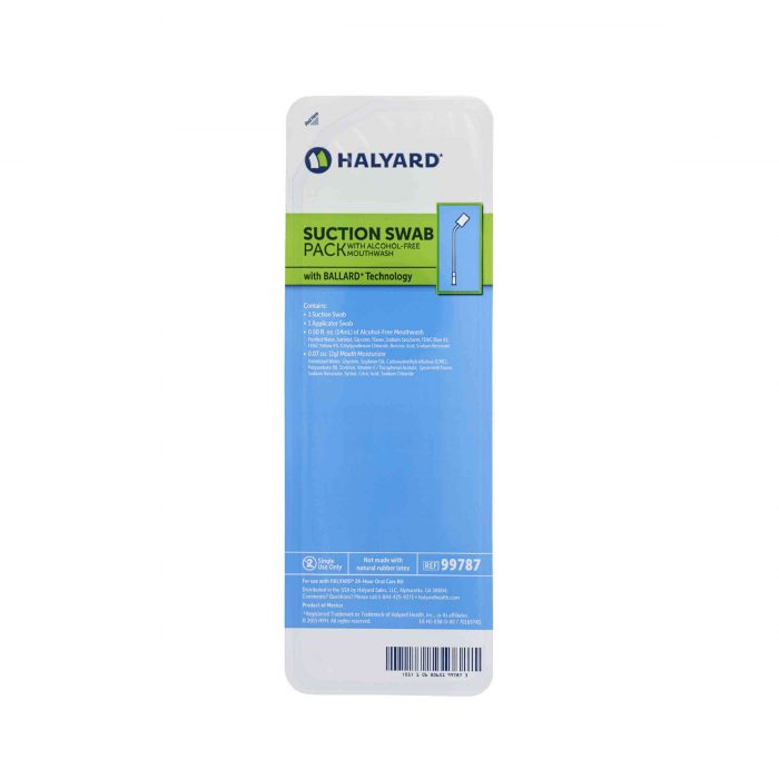 BALLARD* Suction Swab Pack with Alcohol Free Mouthwash