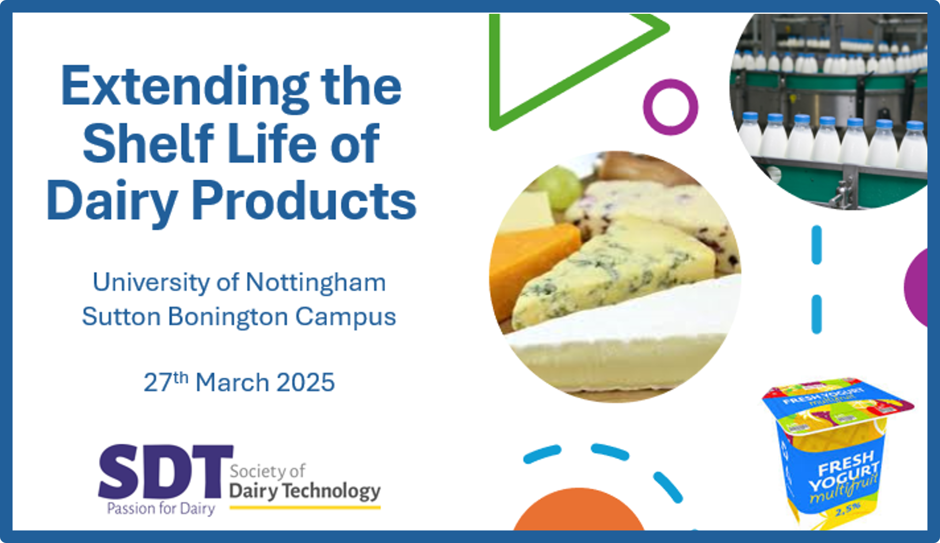 Spring Conference 2025: Extending the Shelf Life of Dairy Products
