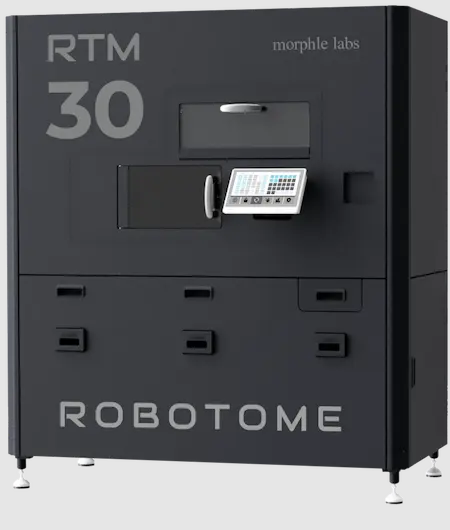 High Throughput Robotic Microtomy